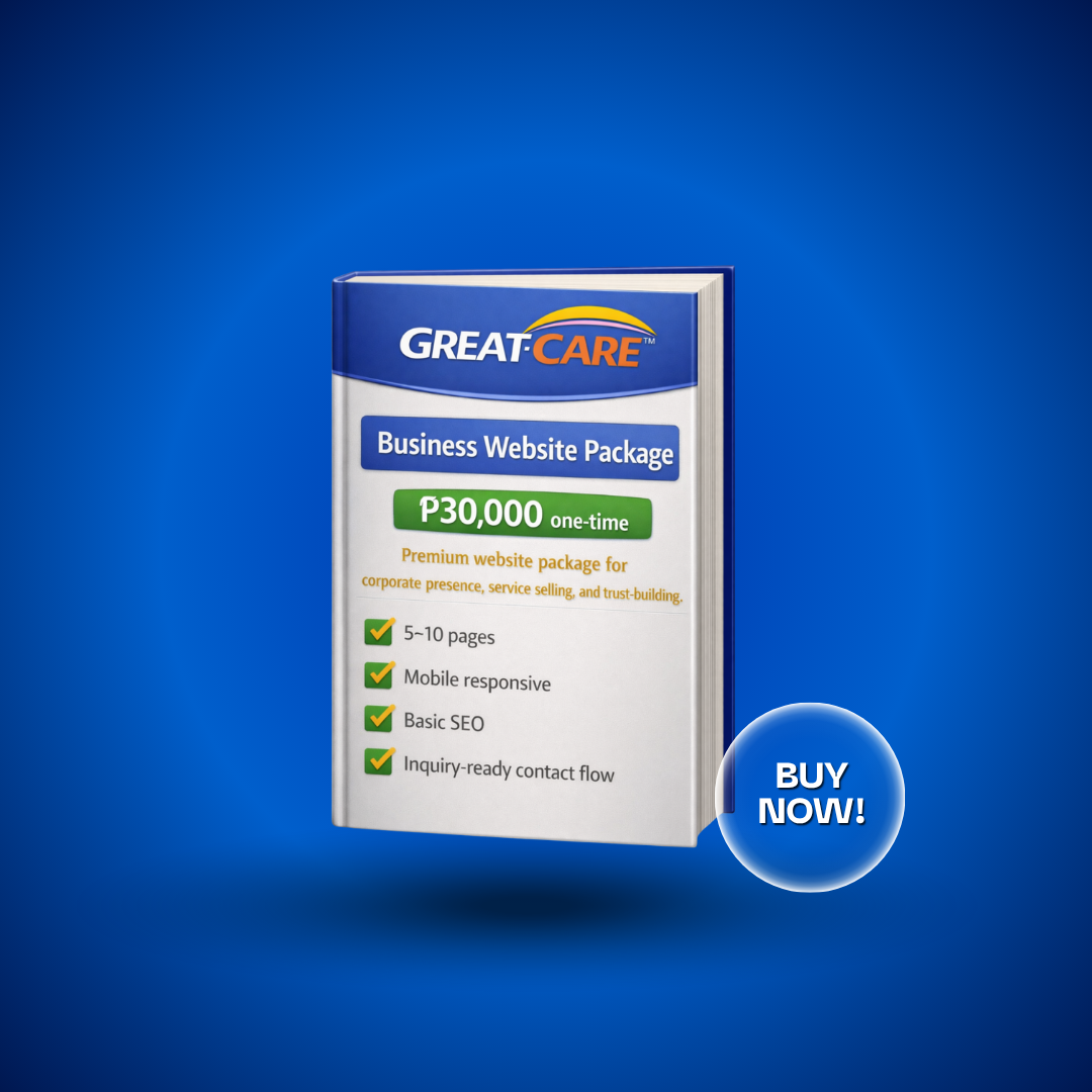 GreatCare Business Website Package
